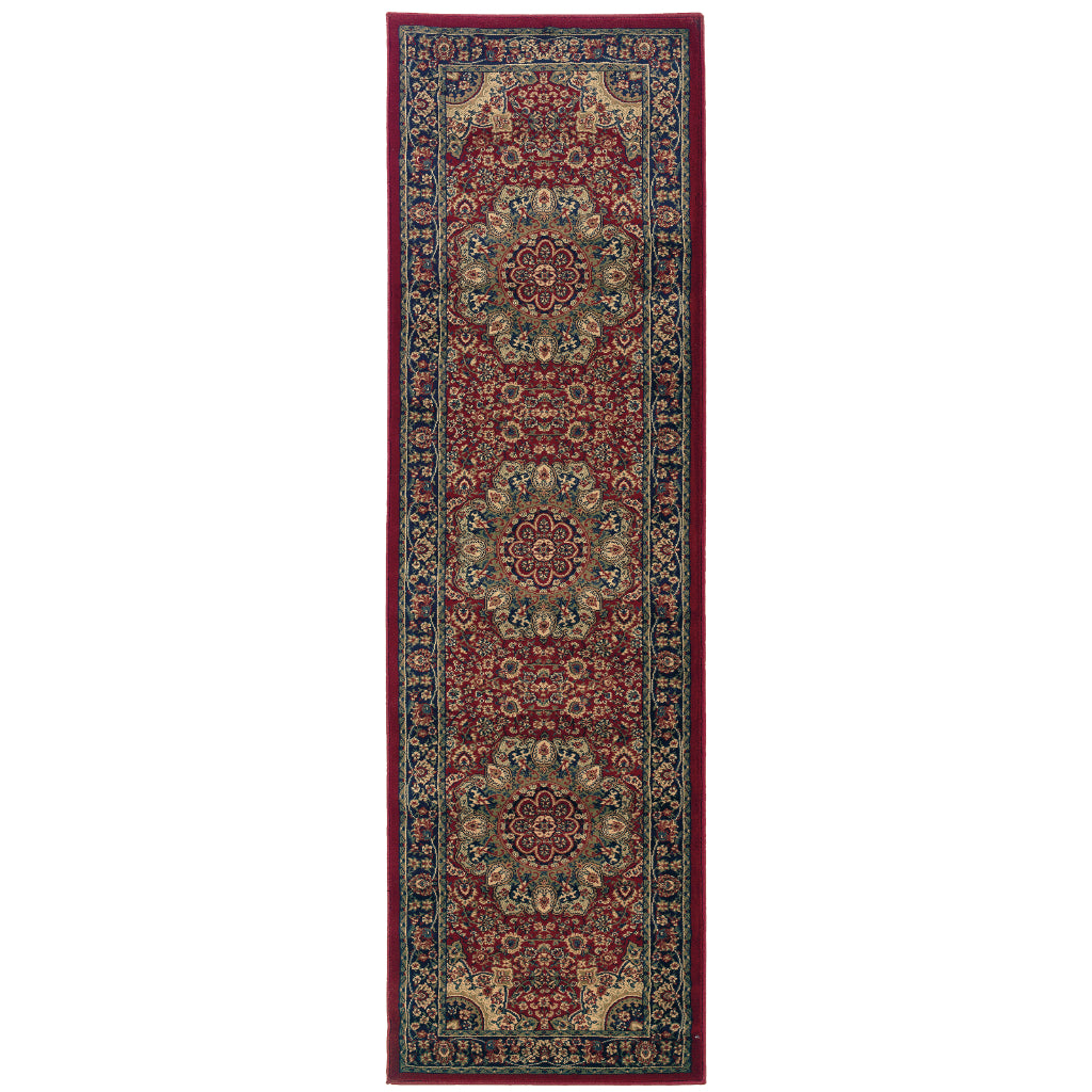 Oriental Weavers Ariana 116R3 Multicolor Rectangle Indoor Runner - Stylish Stain Resistant Machine Made Rug-