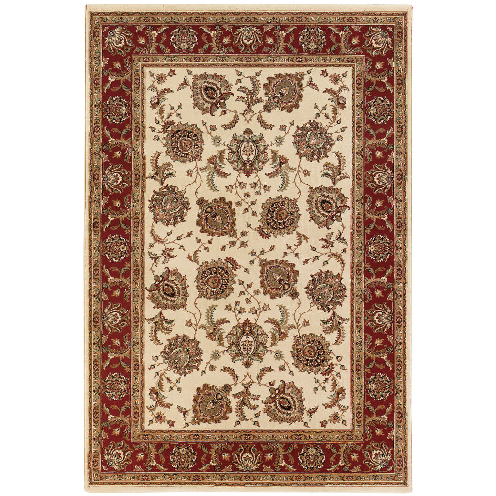 Oriental Weavers Ariana 117J3 Multicolor Rectangle &amp; Square Indoor Area Rug - Stylish Stain Resistant Machine Made Rug