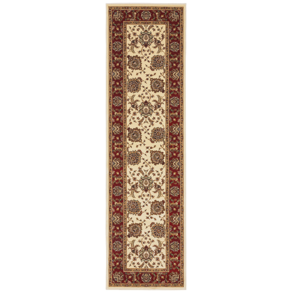 Oriental Weavers Ariana 117J3 Multicolor Rectangle Indoor Runner - Stylish Stain Resistant Machine Made Rug-