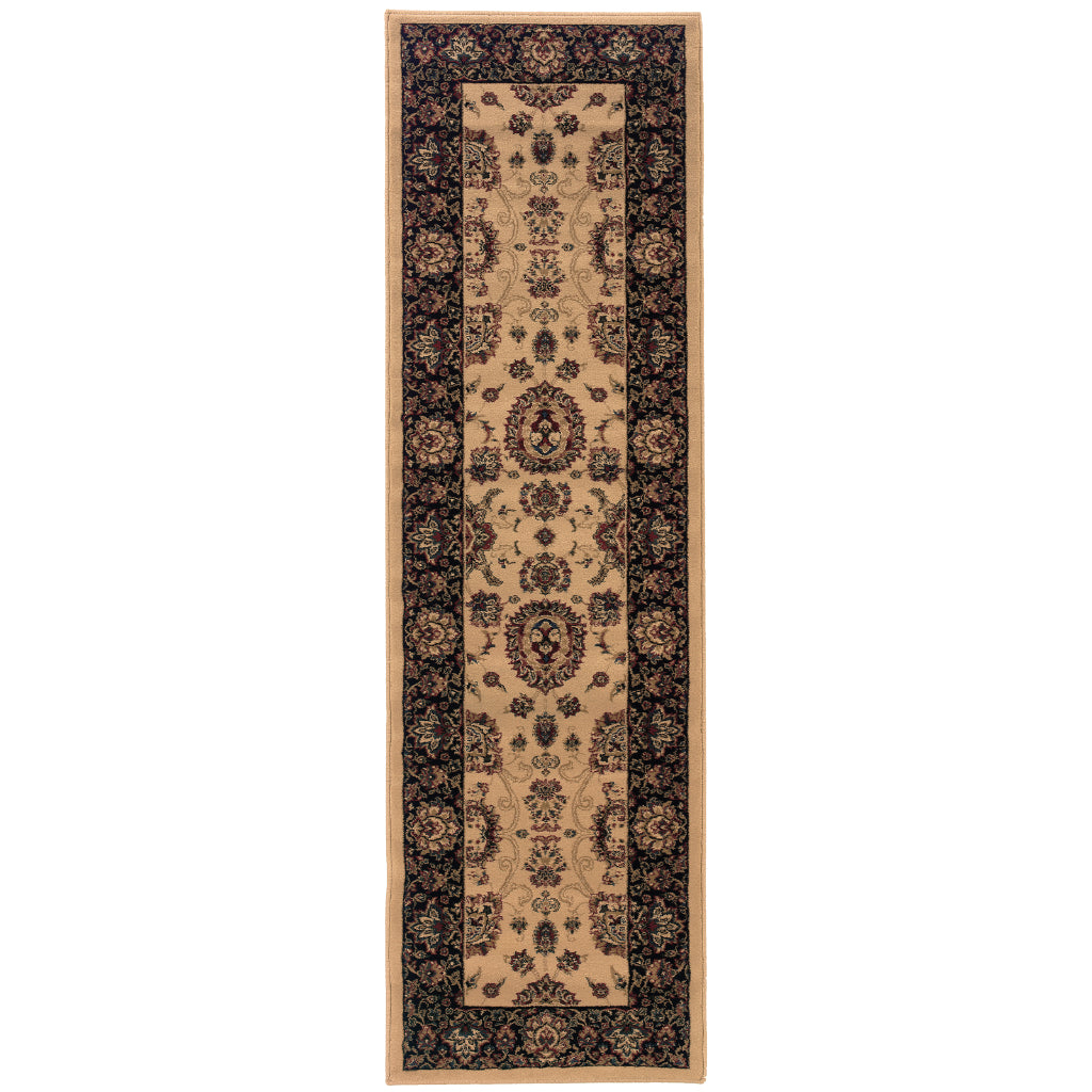 Oriental Weavers Ariana 130/7 Multicolor Rectangle Indoor Runner - Stylish Stain Resistant Machine Made Rug-