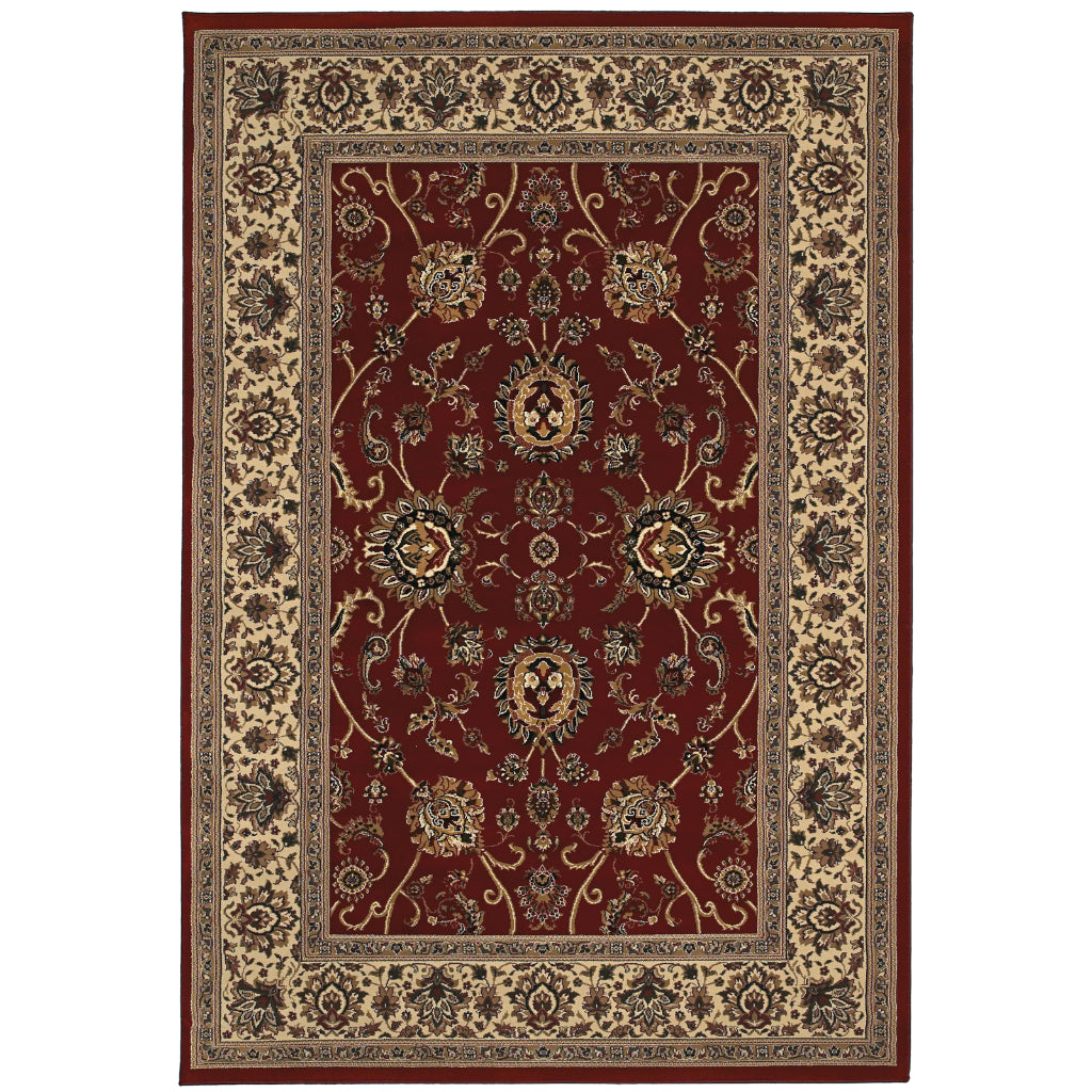 Oriental Weavers Ariana 130/8 Multicolor Rectangle &amp; Square Indoor Area Rug - Stylish Stain Resistant Machine Made Rug