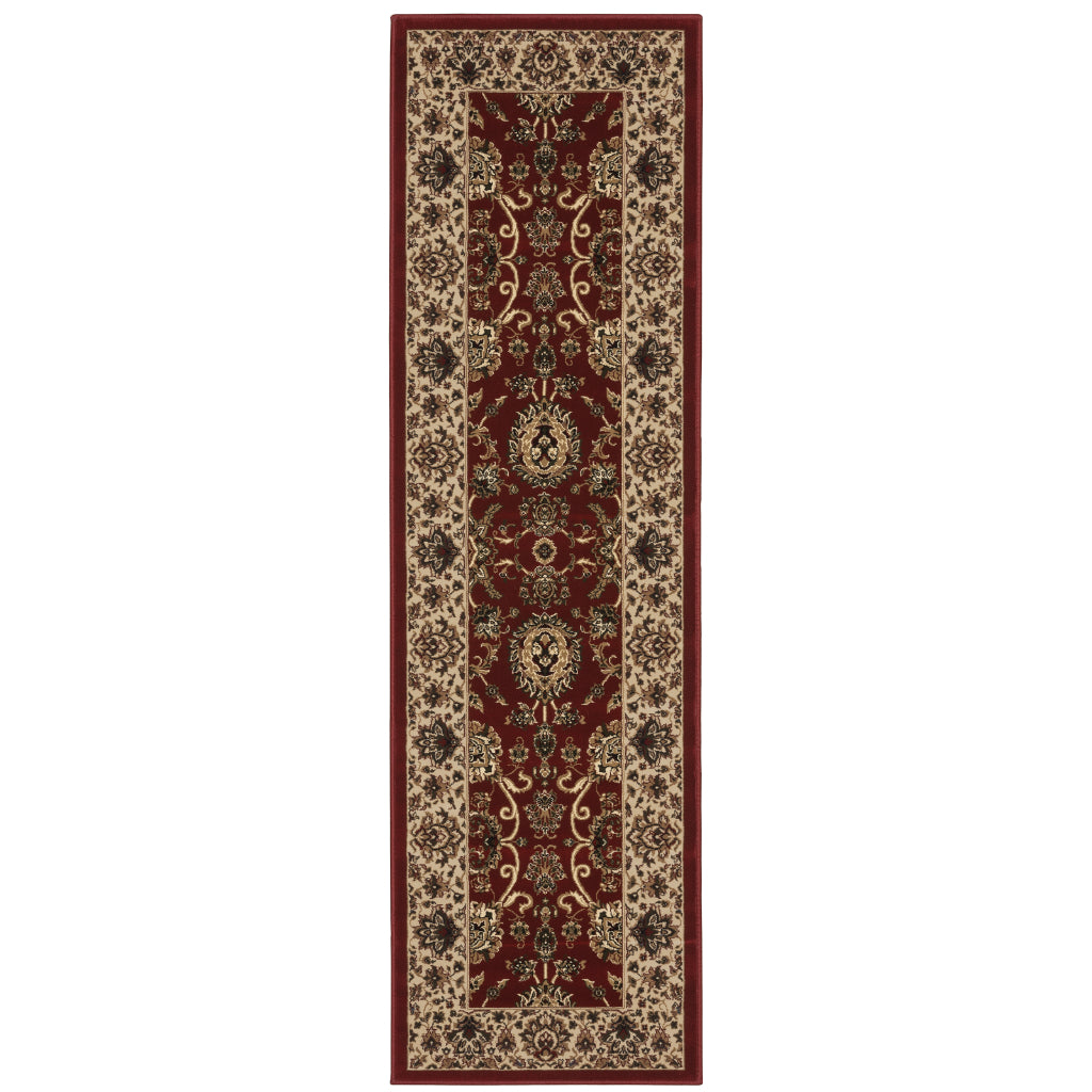Oriental Weavers Ariana 130/8 Multicolor Rectangle Indoor Runner - Stylish Stain Resistant Machine Made Rug-