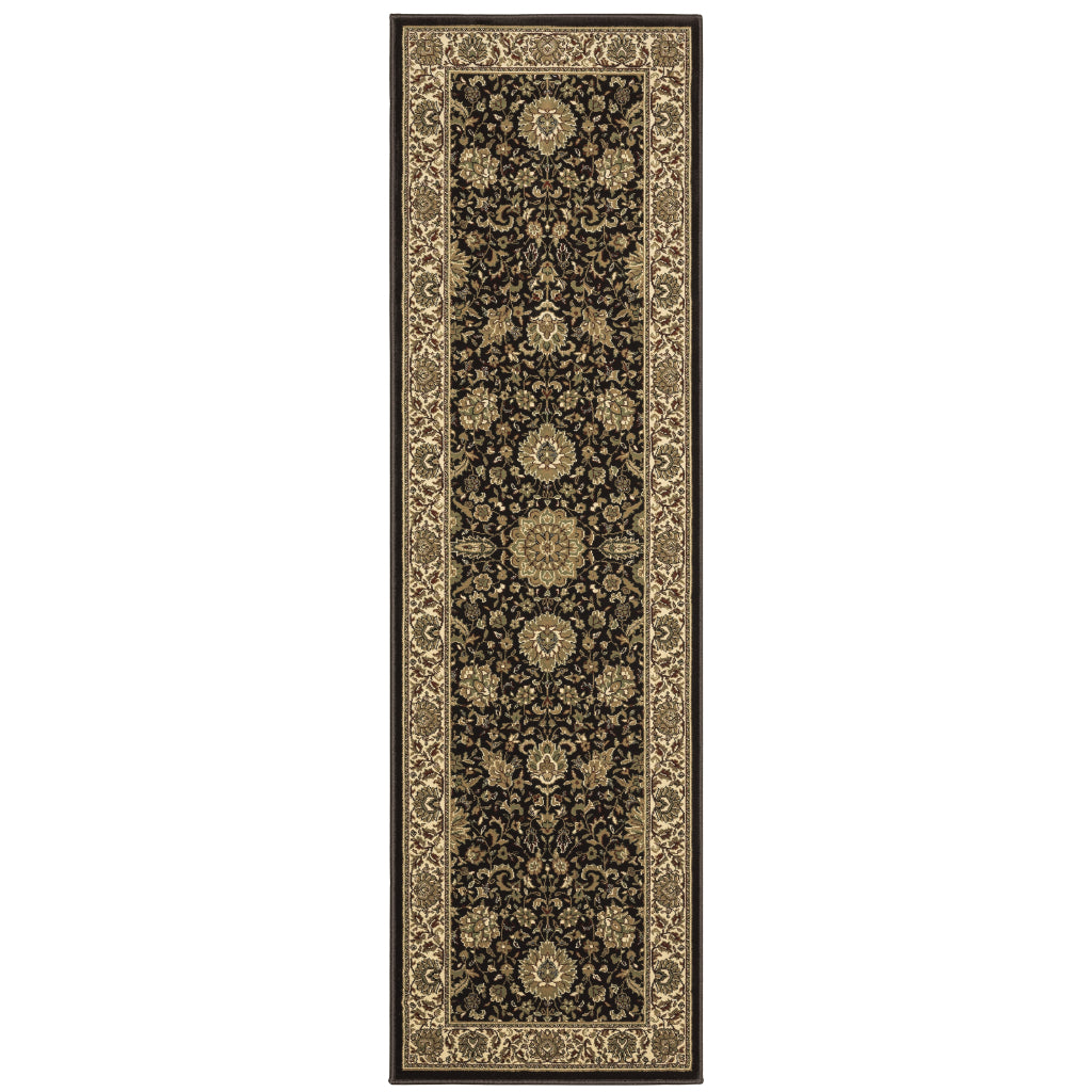 Oriental Weavers Ariana 172D2 Multicolor Rectangle Indoor Runner - Stylish Stain Resistant Machine Made Rug-
