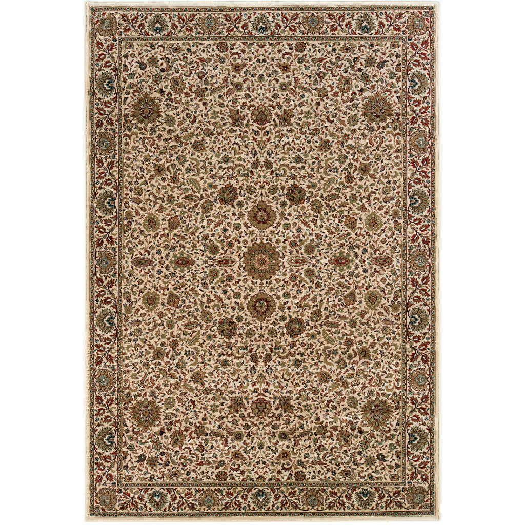 Oriental Weavers Ariana 172W3 Multicolor Rectangle & Square Indoor Area Rug - Stylish Stain Resistant Machine Made Rug-