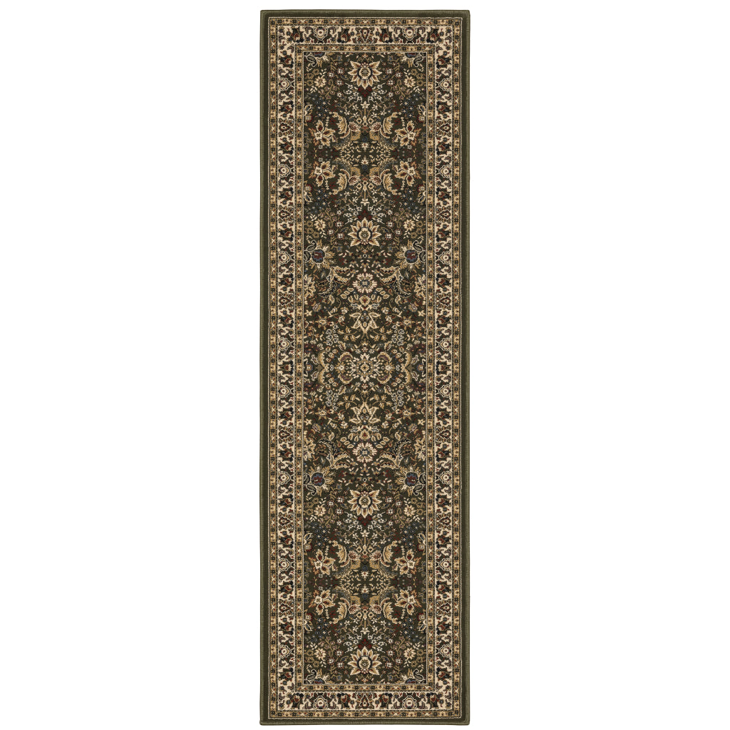 Oriental Weavers Ariana 213G8 Multicolor Rectangle Indoor Runner - Stylish Stain Resistant Machine Made Rug-