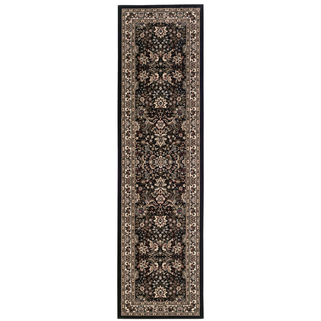 Oriental Weavers Ariana 213K8 Multicolor Rectangle Indoor Runner - Stylish Stain Resistant Machine Made Rug-