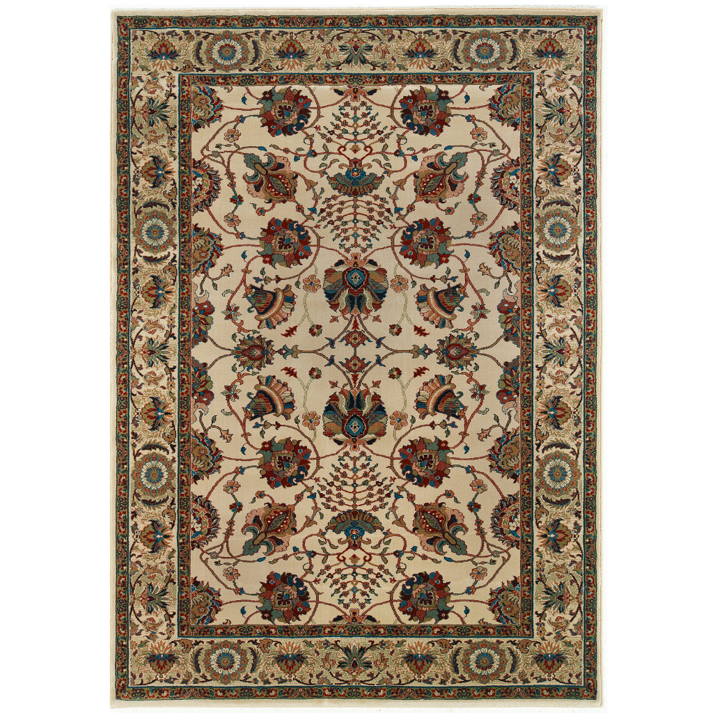 Oriental Weavers Ariana 431O3 Multicolor Rectangle Indoor Area Rug - Stylish Stain Resistant Machine Made Rug-
