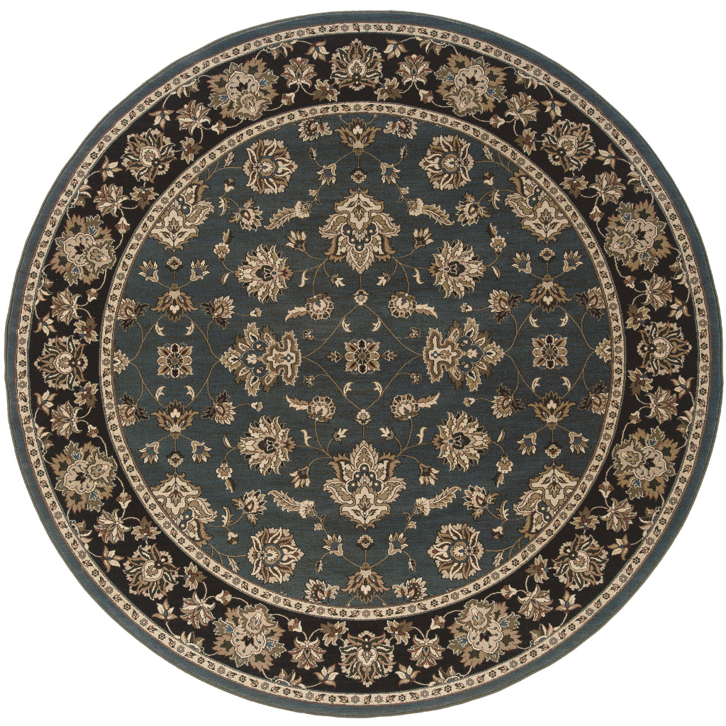Oriental Weavers Ariana 623H3 Multicolor Round Indoor Area Rug - Stylish Stain Resistant Machine Made Rug-