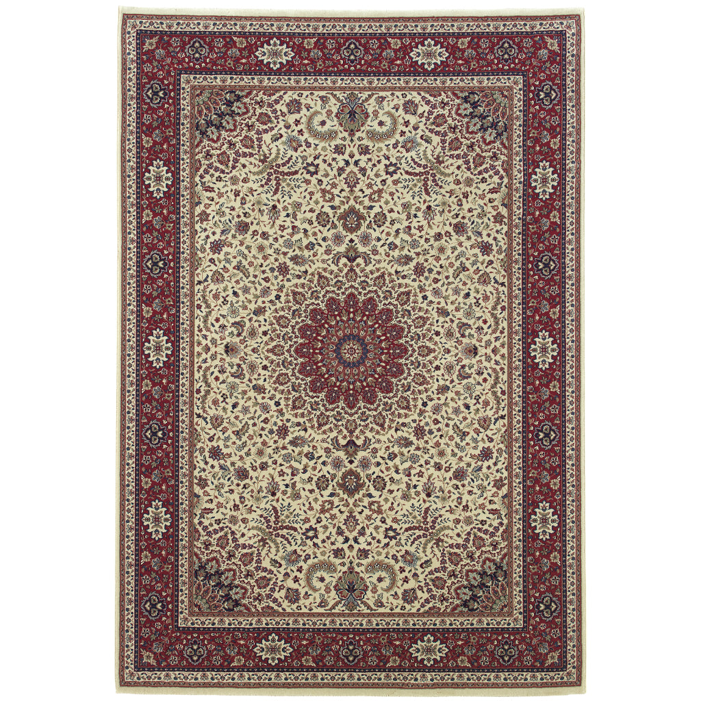 Oriental Weavers Ariana 095J3 Multicolor Rectangle & Square Indoor Area Rug - Stylish Stain Resistant Machine Made Rug-