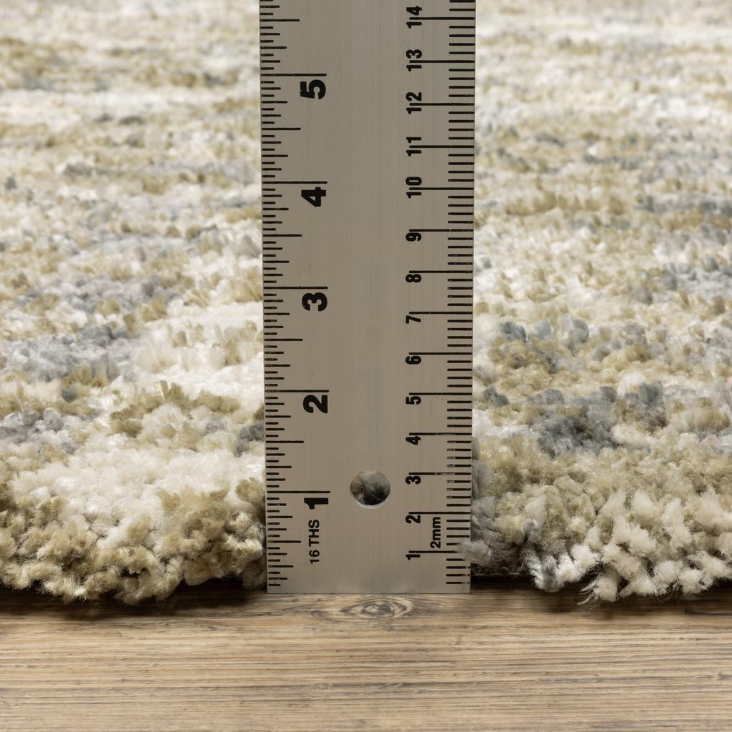 Oriental Weavers Aspen 3052A Gold Rectangle Indoor Area Rug Abstract Pattern-