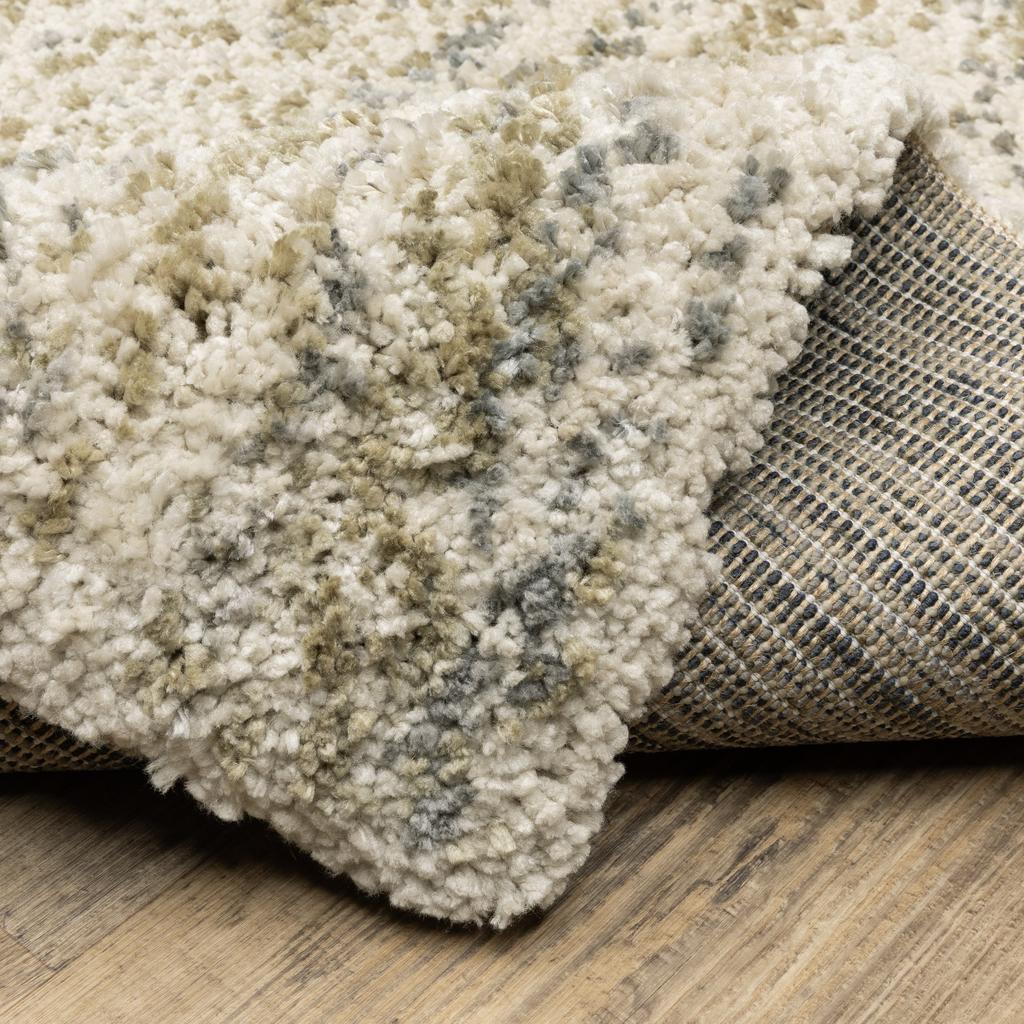 Oriental Weavers Aspen 3154E Ivory Rectangle Indoor Area Rug Abstract Pattern-