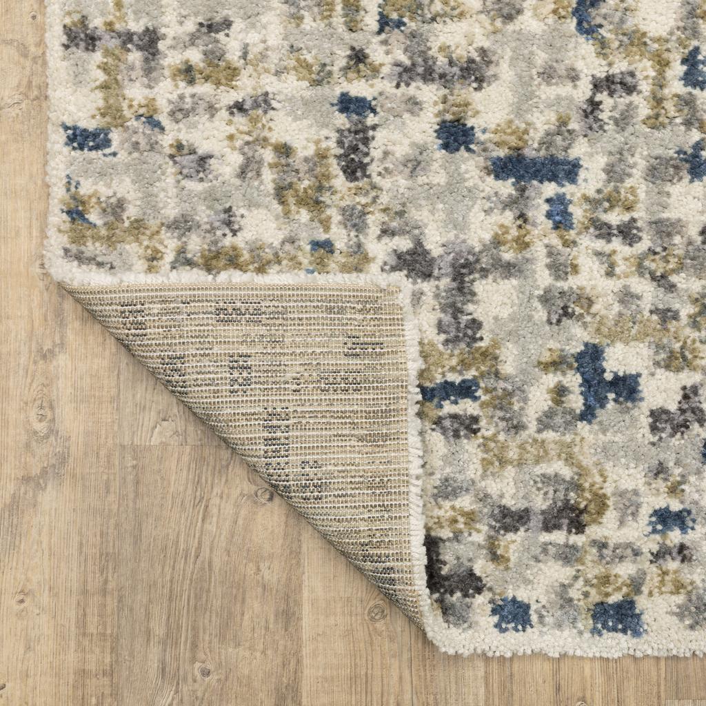 Oriental Weavers Aspen 3514A Ivory Rectangle Indoor Runner Abstract Pattern-