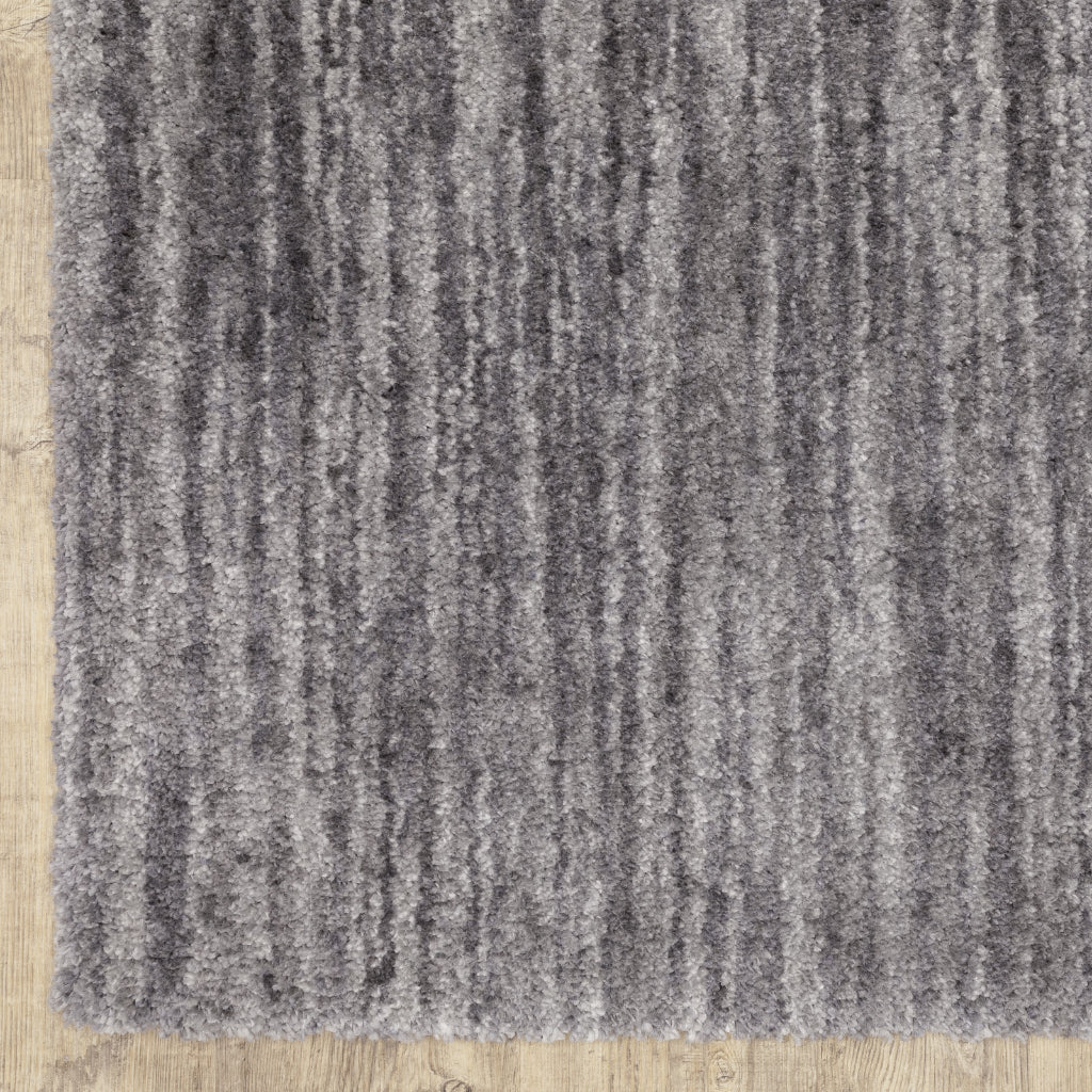 Oriental Weavers Aspen 829E9 Gray Rectangle Indoor Shaggy Runner - Comfortable Stain Resistant Contemporary Rug