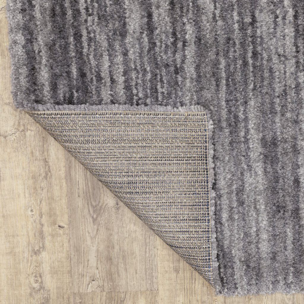 Oriental Weavers Aspen 829E9 Gray Rectangle Indoor Shaggy Runner - Comfortable Stain Resistant Contemporary Rug