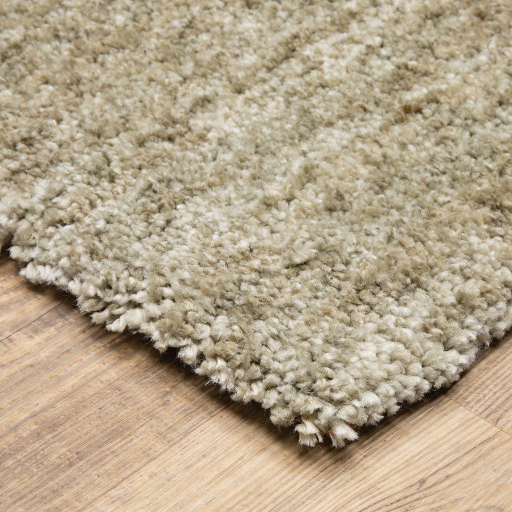 Oriental Weavers Aspen 829J9 Stone Rectangle Indoor Shaggy Area Rug - Comfortable Stain Resistant Contemporary Rug