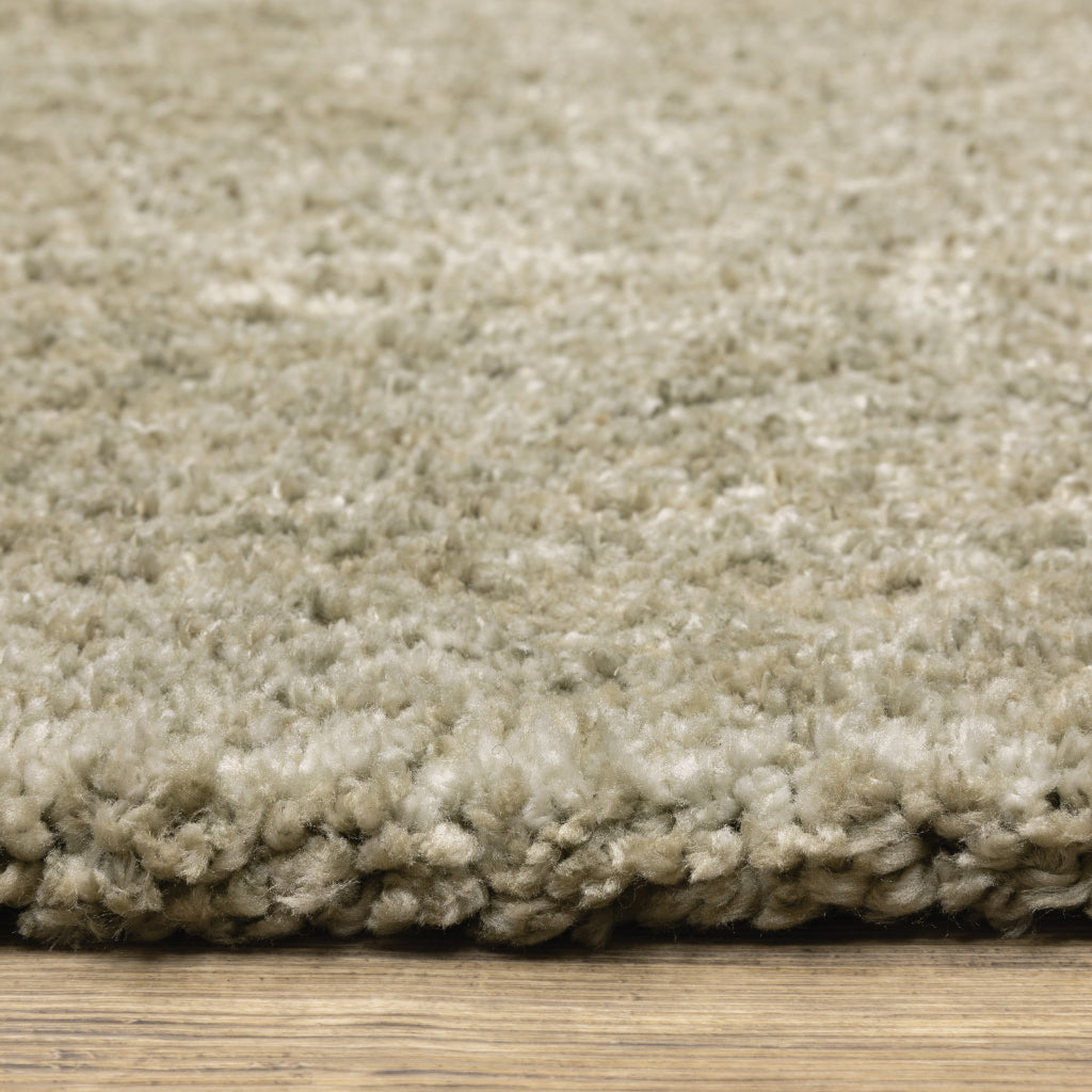 Oriental Weavers Aspen 829J9 Stone Rectangle Indoor Shaggy Area Rug - Comfortable Stain Resistant Contemporary Rug