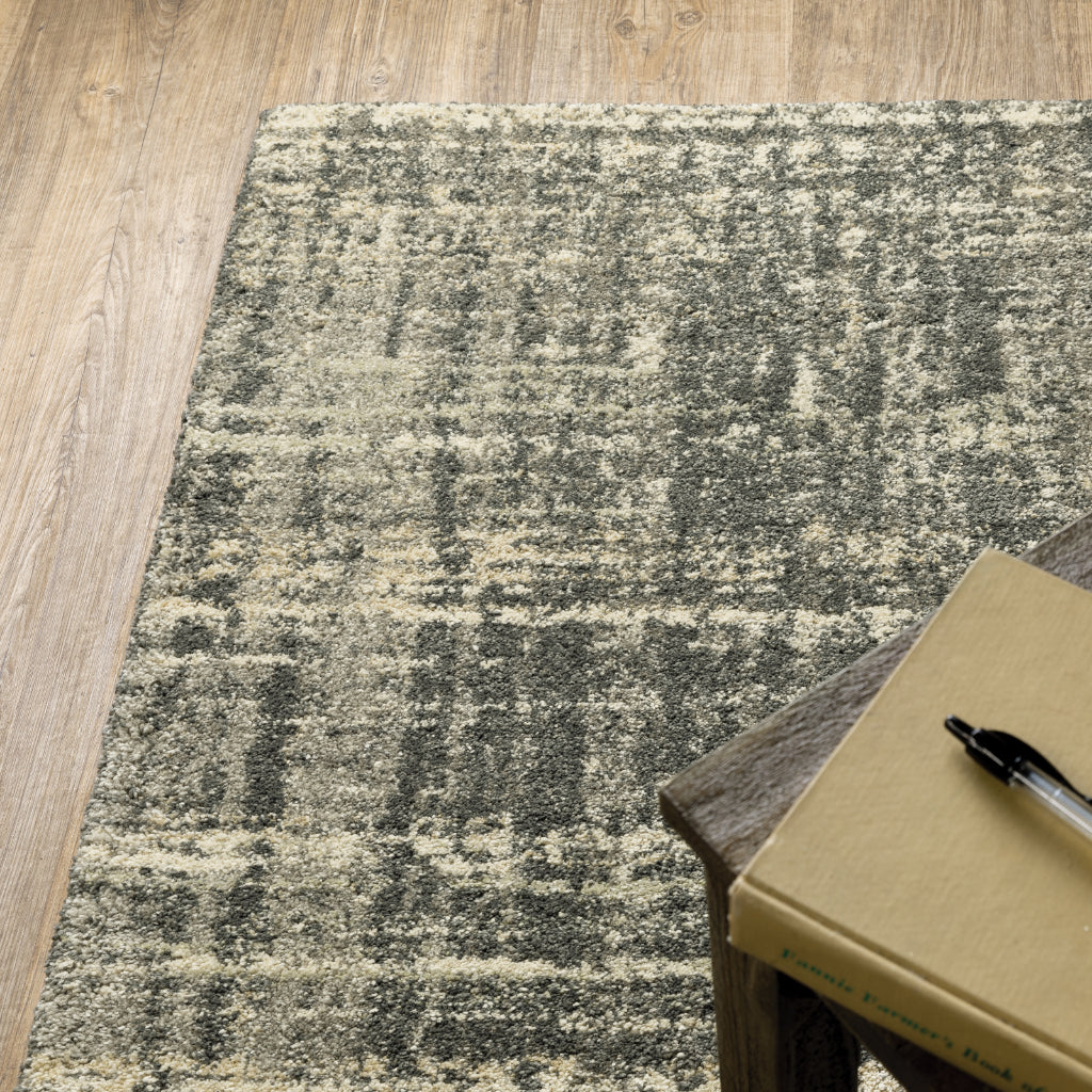 Oriental Weavers Astor 2541M Multicolor Rectangle Indoor Runner - Stain Resistant Abstract Rug with Comfortable Plush Pile