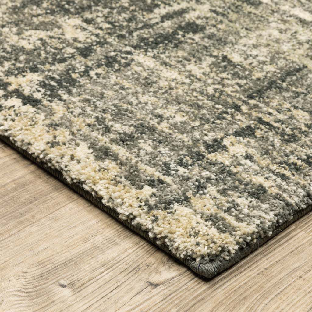 Oriental Weavers Astor 2541M Multicolor Rectangle Indoor Runner - Stain Resistant Abstract Rug with Comfortable Plush Pile