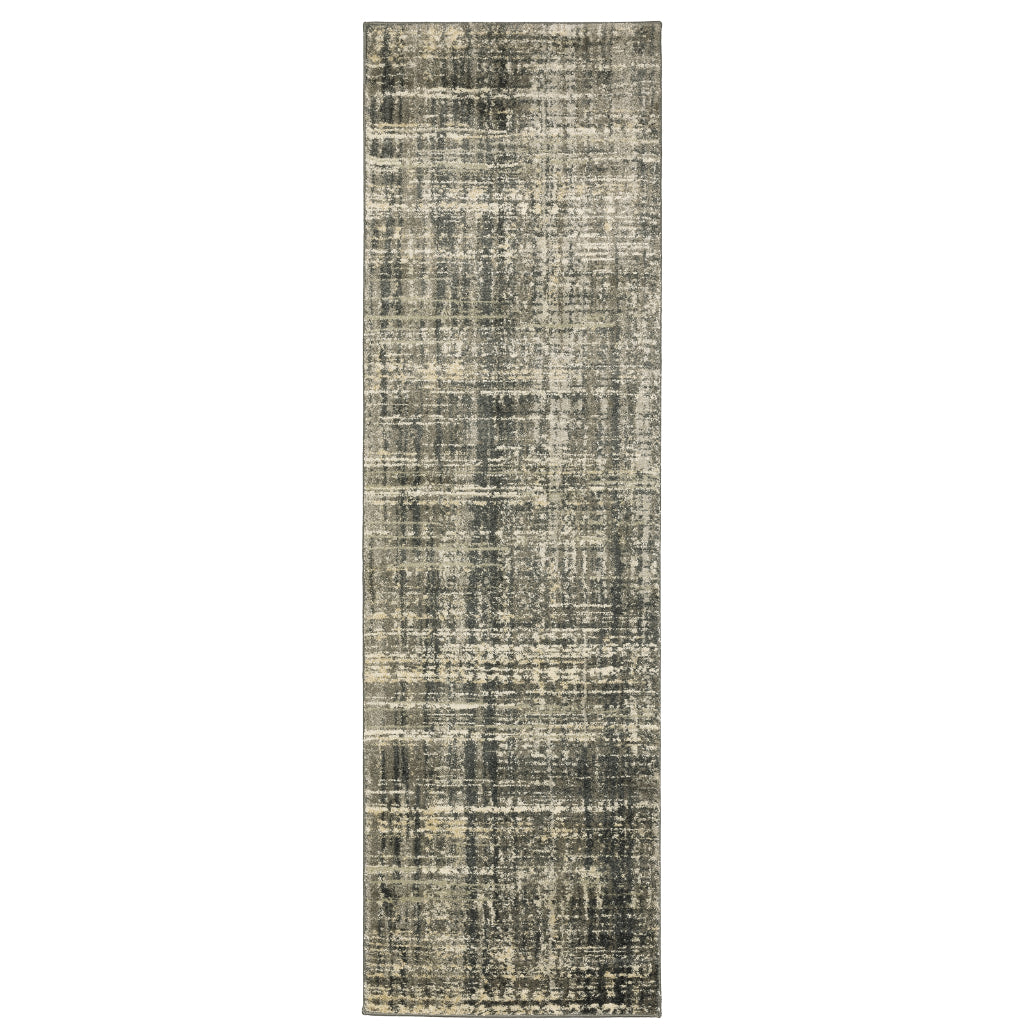 Oriental Weavers Astor 2541M Multicolor Rectangle Indoor Runner - Stain Resistant Abstract Rug with Comfortable Plush Pile-