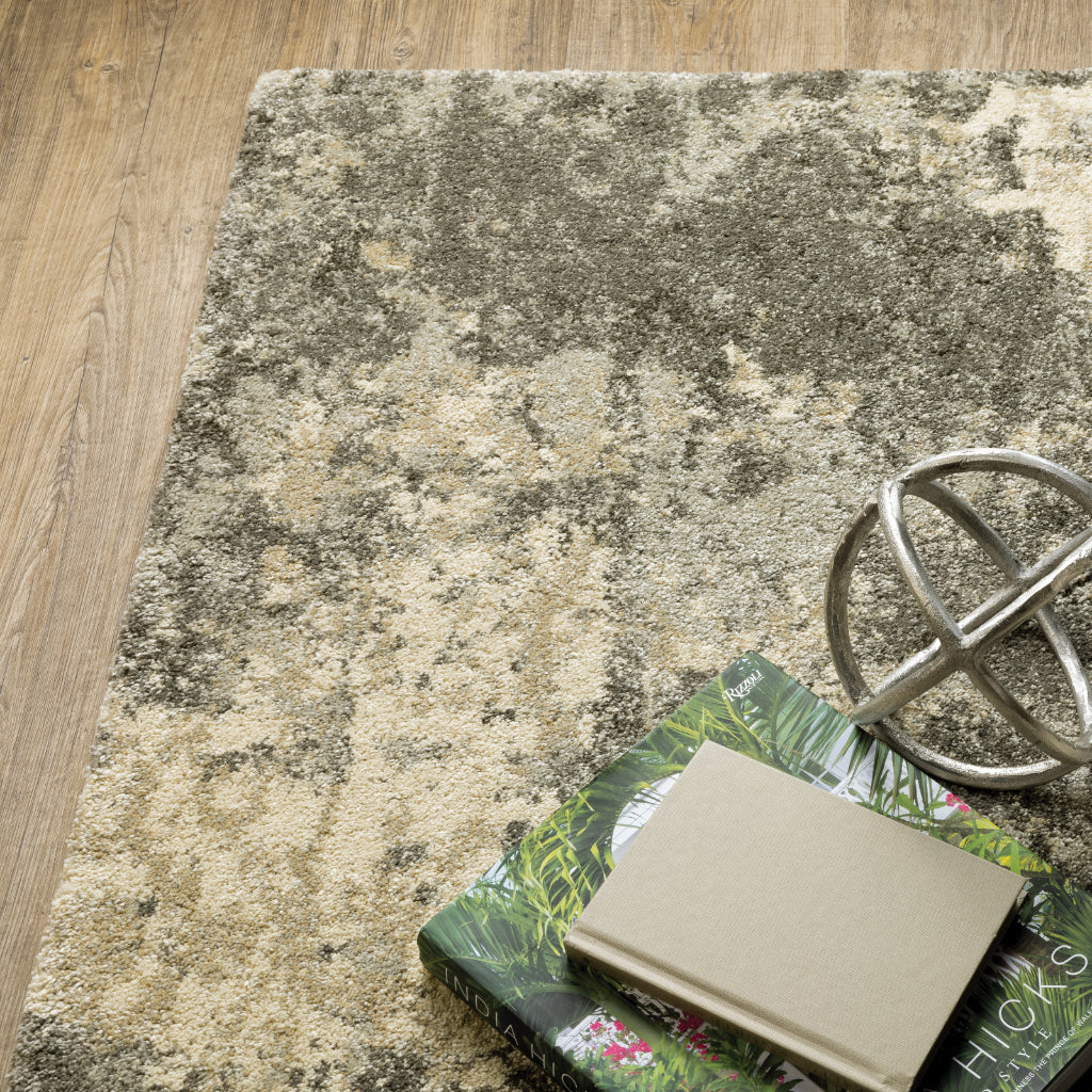 Oriental Weavers Astor 7150D Multicolor Rectangle Indoor Runner - Stain Resistant Abstract Rug with Comfortable Plush Pile
