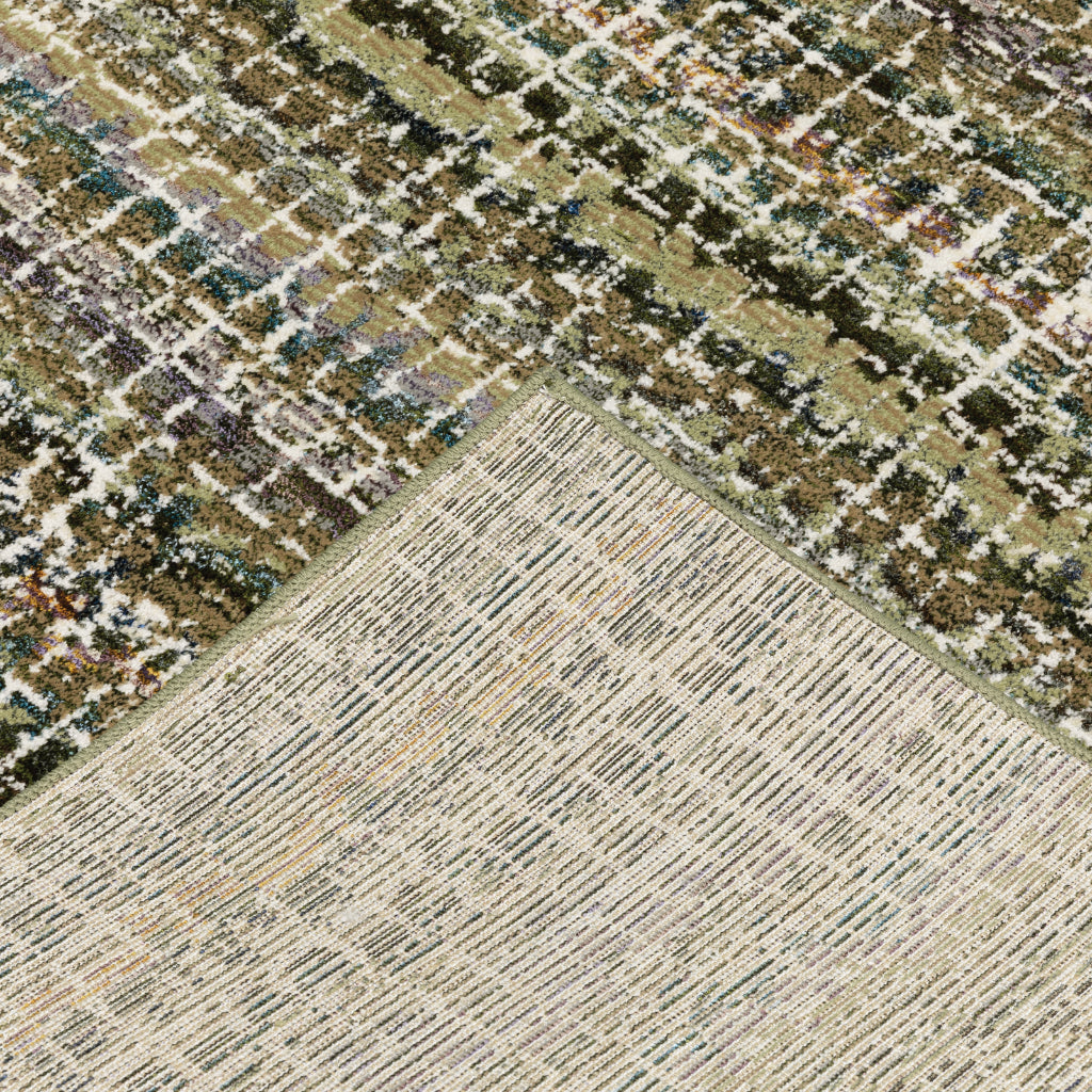 Oriental Weavers Atlas 747A0 Multicolor Rectangle Indoor Runner - Cozy Stain Resistant Machine Woven Rug-