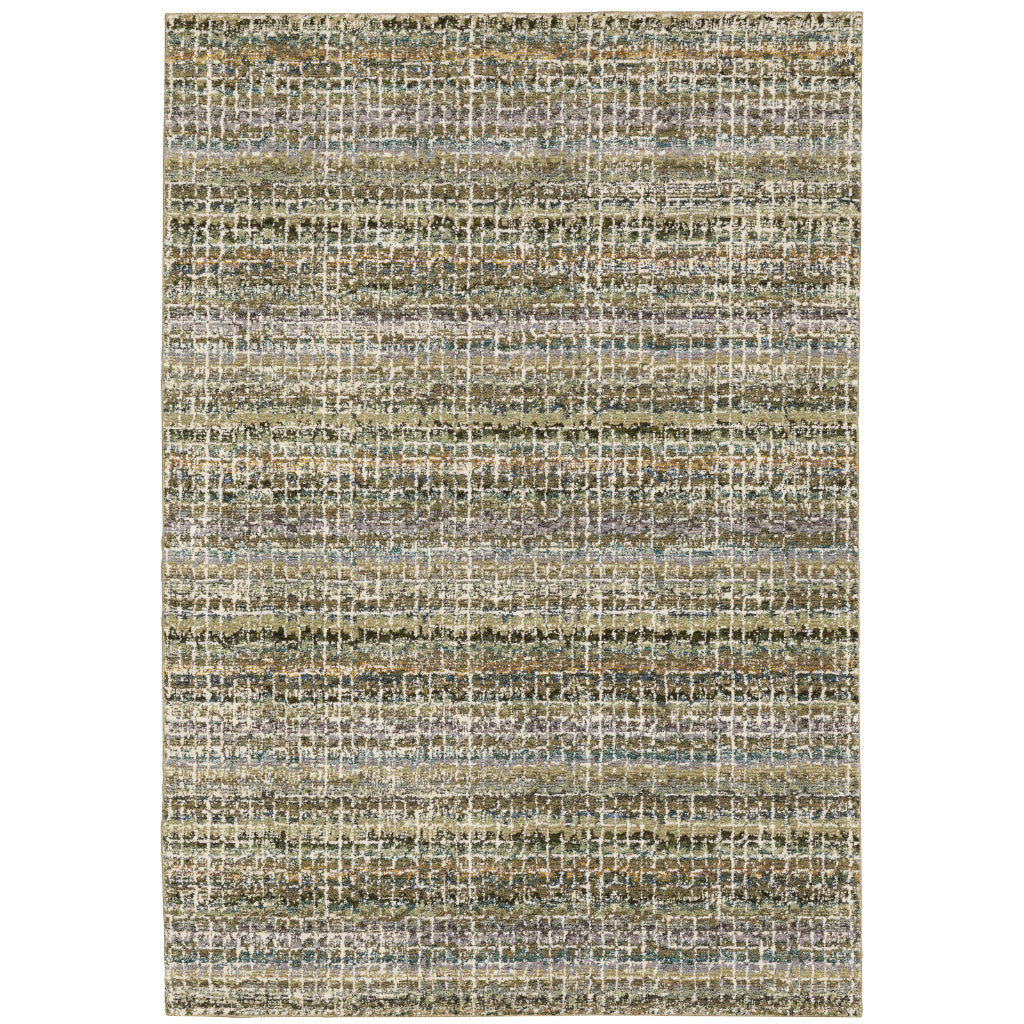 Oriental Weavers Atlas 747A0 Multicolor Rectangle Indoor Area Rug - Cozy Stain Resistant Machine Woven Rug-