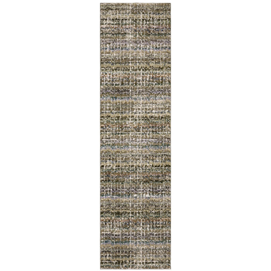 Oriental Weavers Atlas 747A0 Multicolor Rectangle Indoor Runner - Cozy Stain Resistant Machine Woven Rug-