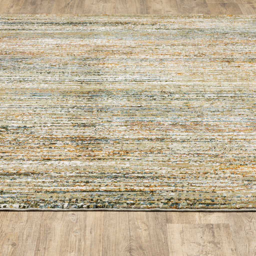 Oriental Weavers Atlas 8037J Multicolor Rectangle Indoor Area Rug - Cozy Stain Resistant Machine Woven Rug