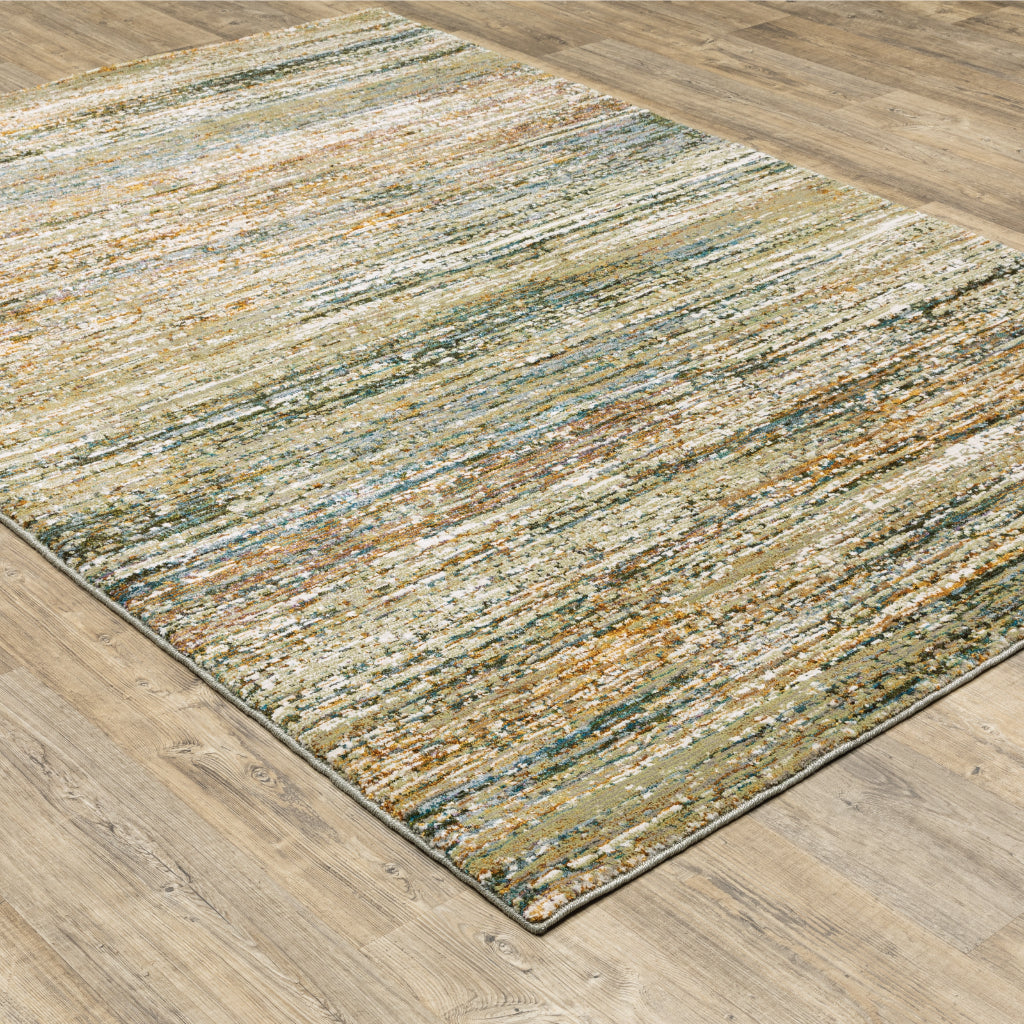 Oriental Weavers Atlas 8037J Multicolor Rectangle Indoor Area Rug - Cozy Stain Resistant Machine Woven Rug