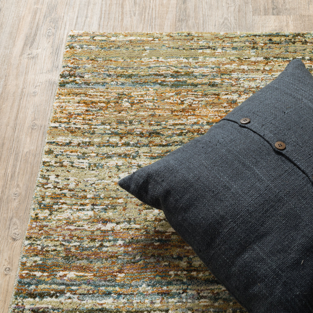 Oriental Weavers Atlas 8037J Multicolor Rectangle Indoor Area Rug - Cozy Stain Resistant Machine Woven Rug