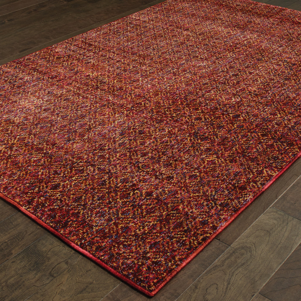 Oriental Weavers Atlas 8048K Multicolor Rectangle Indoor Area Rug - Cozy Stain Resistant Machine Woven Rug-