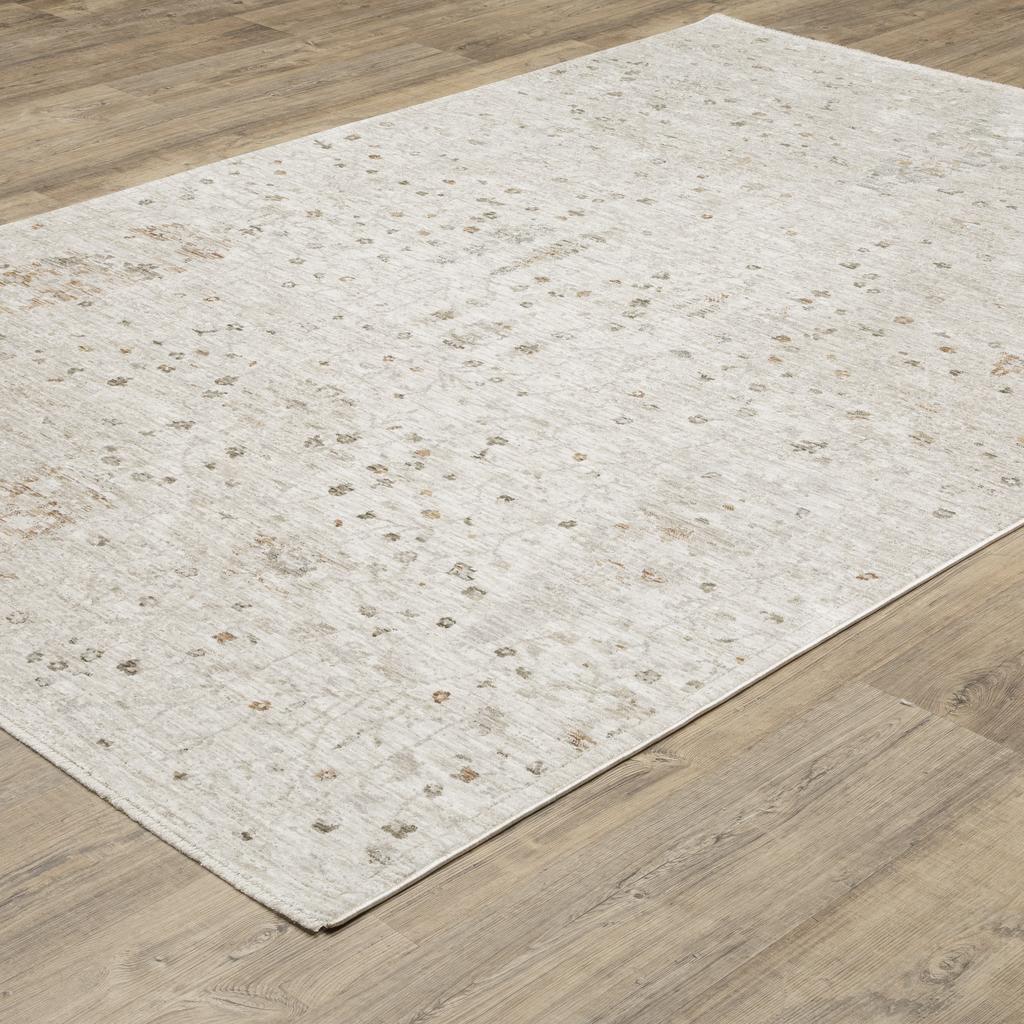 Oriental Weavers Avalon AVA01 Ivory Rectangle Indoor Area Rug Oriental Pattern-