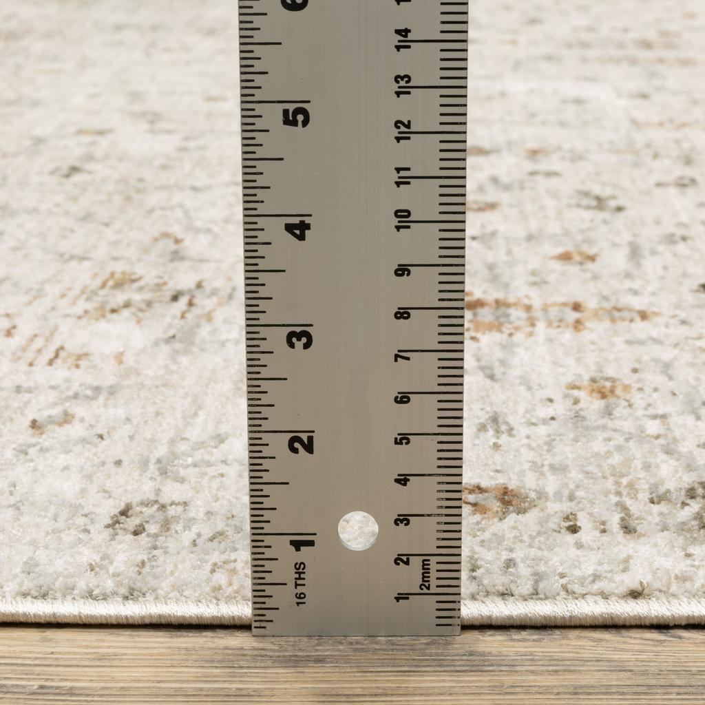 Oriental Weavers Avalon AVA01 Ivory Rectangle Indoor Runner Oriental Pattern-