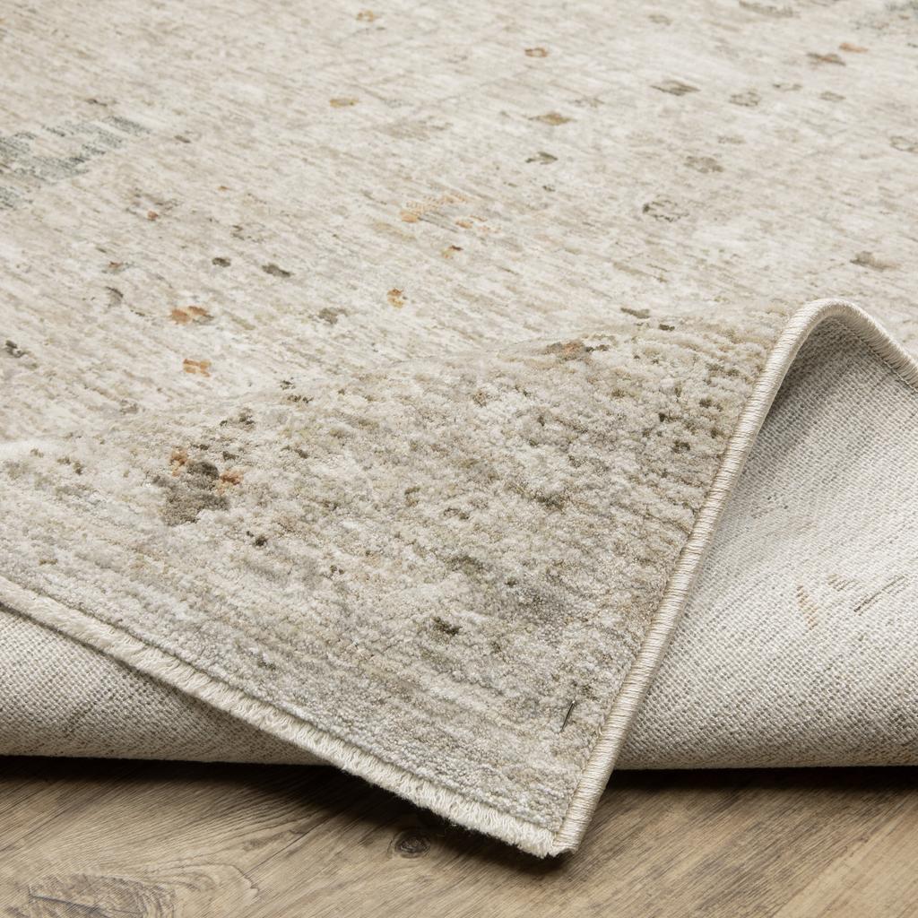 Oriental Weavers Avalon AVA01 Ivory Rectangle Indoor Area Rug Oriental Pattern-