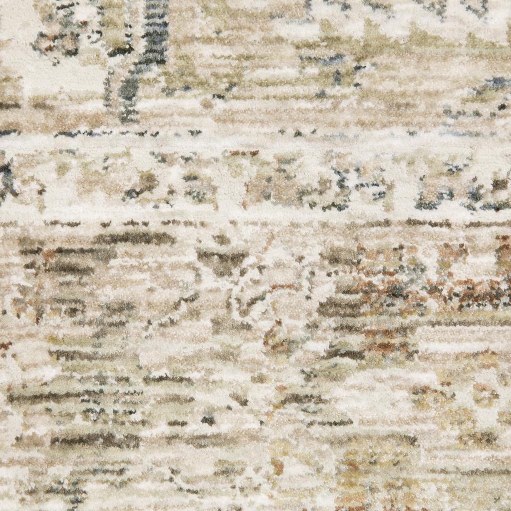 Oriental Weavers Avalon AVA02 Beige Rectangle Indoor Runner Oriental Pattern-