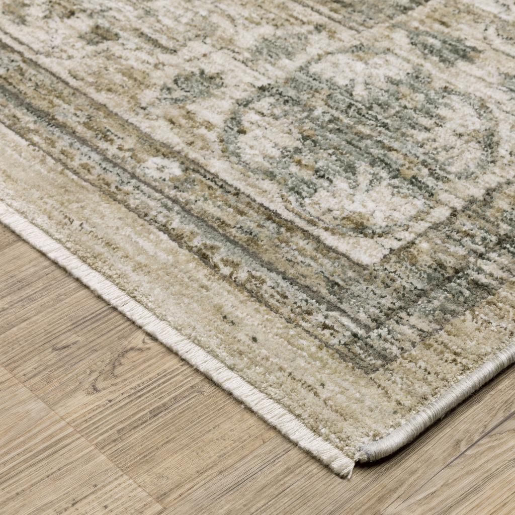 Oriental Weavers Avalon AVA03 Beige Rectangle Indoor Area Rug Oriental Pattern-