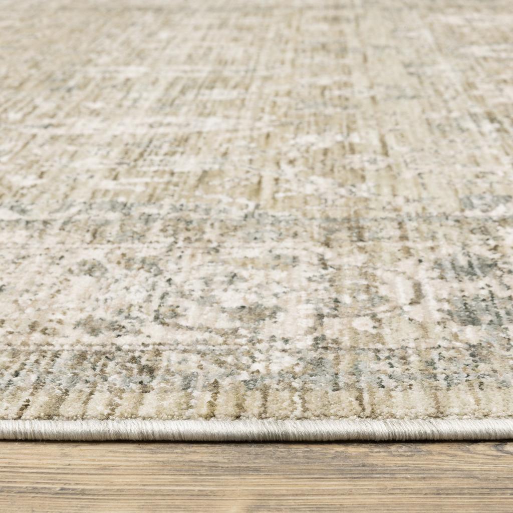 Oriental Weavers Avalon AVA03 Beige Rectangle Indoor Area Rug Oriental Pattern-