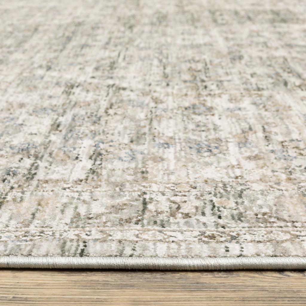 Oriental Weavers Avalon AVA04 Grey Rectangle Indoor Runner Oriental Pattern-