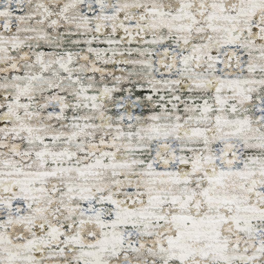 Oriental Weavers Avalon AVA04 Grey Rectangle Indoor Runner Oriental Pattern-