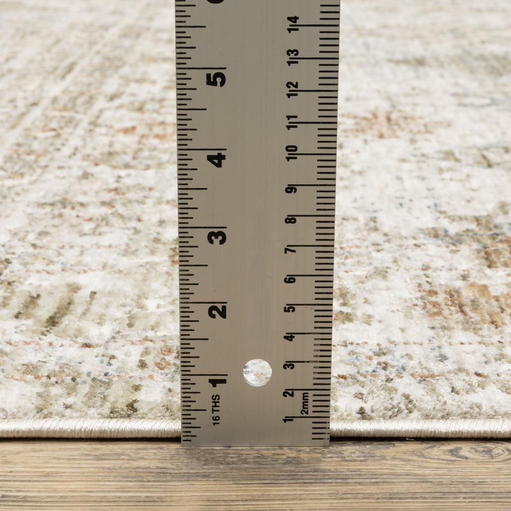 Oriental Weavers Avalon AVA05 Beige Rectangle Indoor Area Rug Oriental Pattern-