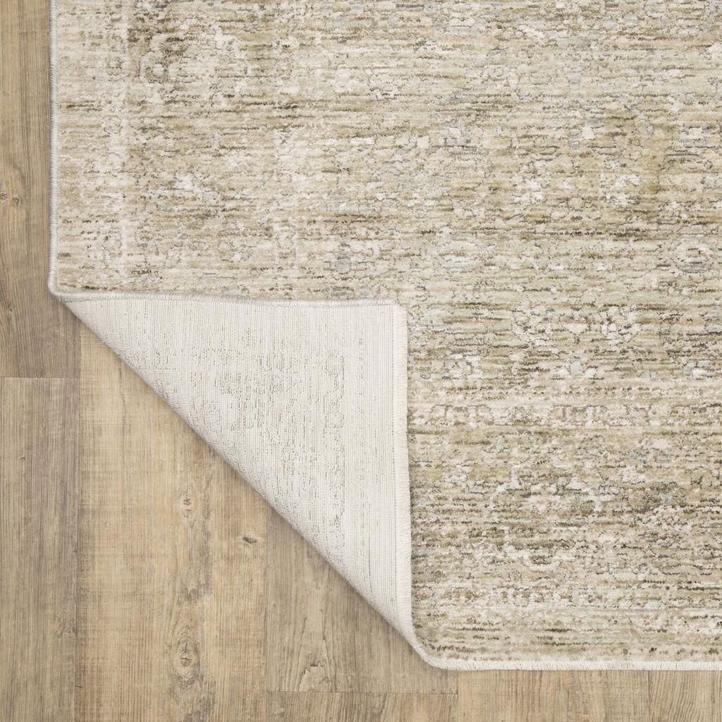 Oriental Weavers Avalon AVA07 Beige Rectangle Indoor Runner Oriental Pattern-