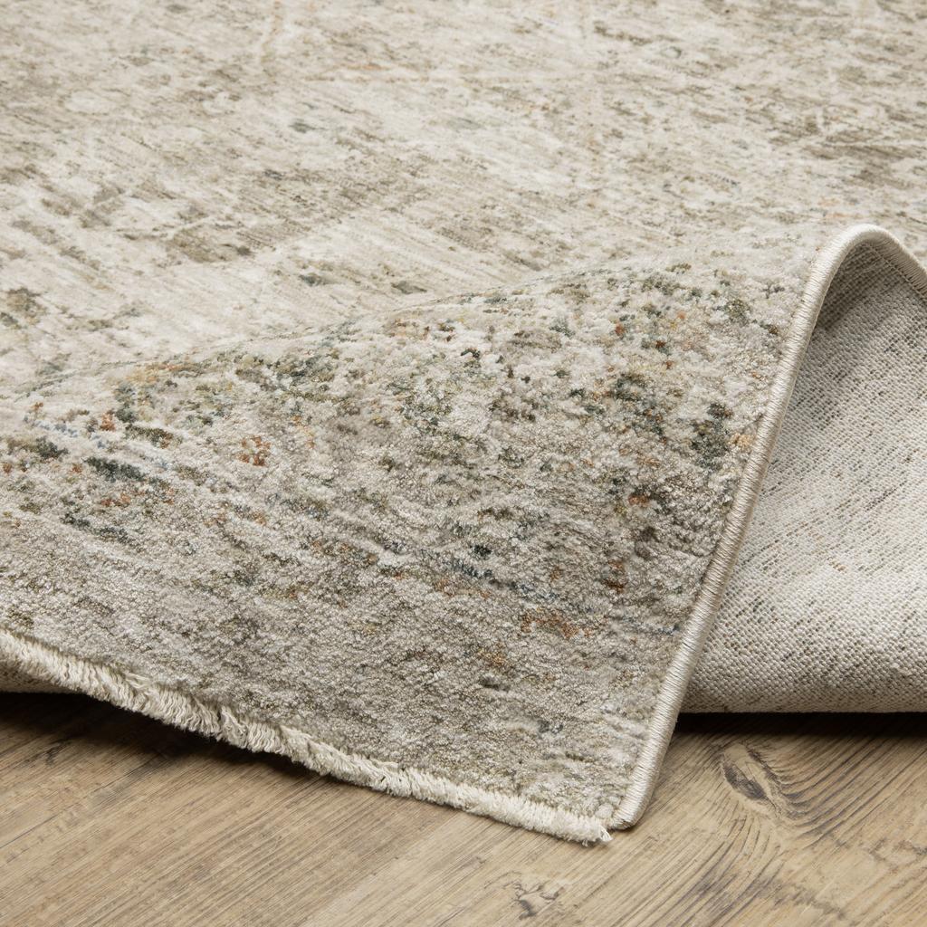 Oriental Weavers Avalon AVA08 Beige Rectangle Indoor Area Rug Oriental Pattern-