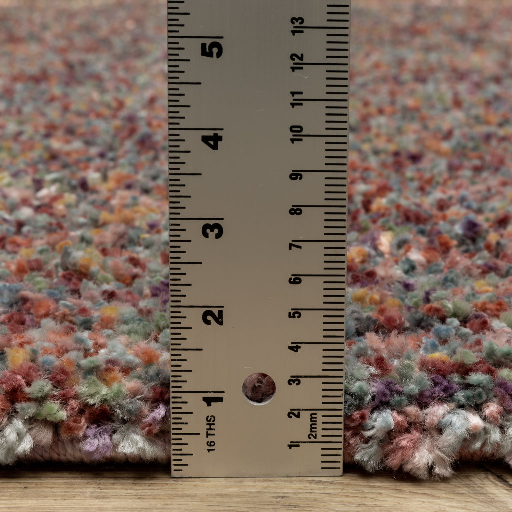 Oriental Weavers Axis AX01A Multicolor Rectangle Plush Indoor Runner - Trendy Stain Resistant Modern Rug-