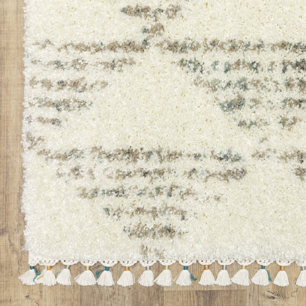 Oriental Weavers Axis AX05A Multicolor Rectangle Plush Indoor Runner - Trendy Stain Resistant Geometric Rug-