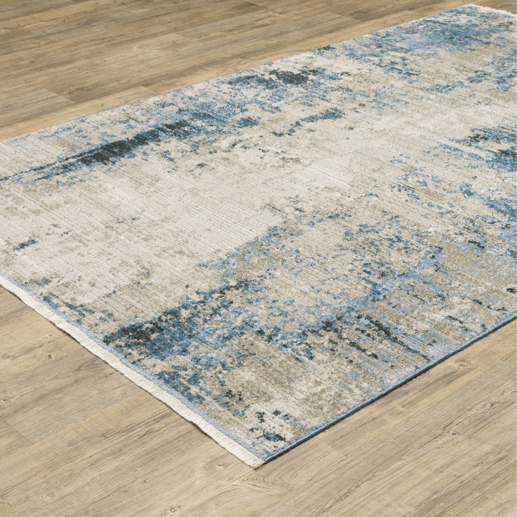 Oriental Weavers Bauer 041L2 Multicolor Rectangle Indoor Area Rug - Stain Resistant Modern Rug with Abstract Design-