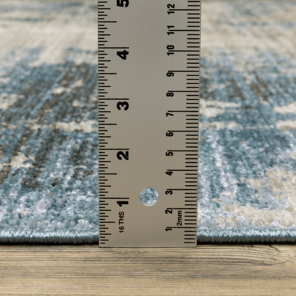 Oriental Weavers Bauer 041L2 Multicolor Rectangle Indoor Area Rug - Stain Resistant Modern Rug with Abstract Design-