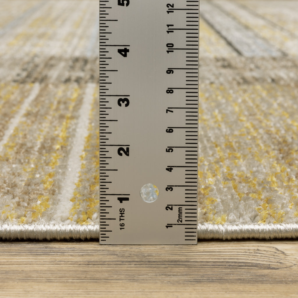 Oriental Weavers Bauer 090N2 Multicolor Rectangle Indoor Area Rug - Stain Resistant Modern Rug with Geometric Design-