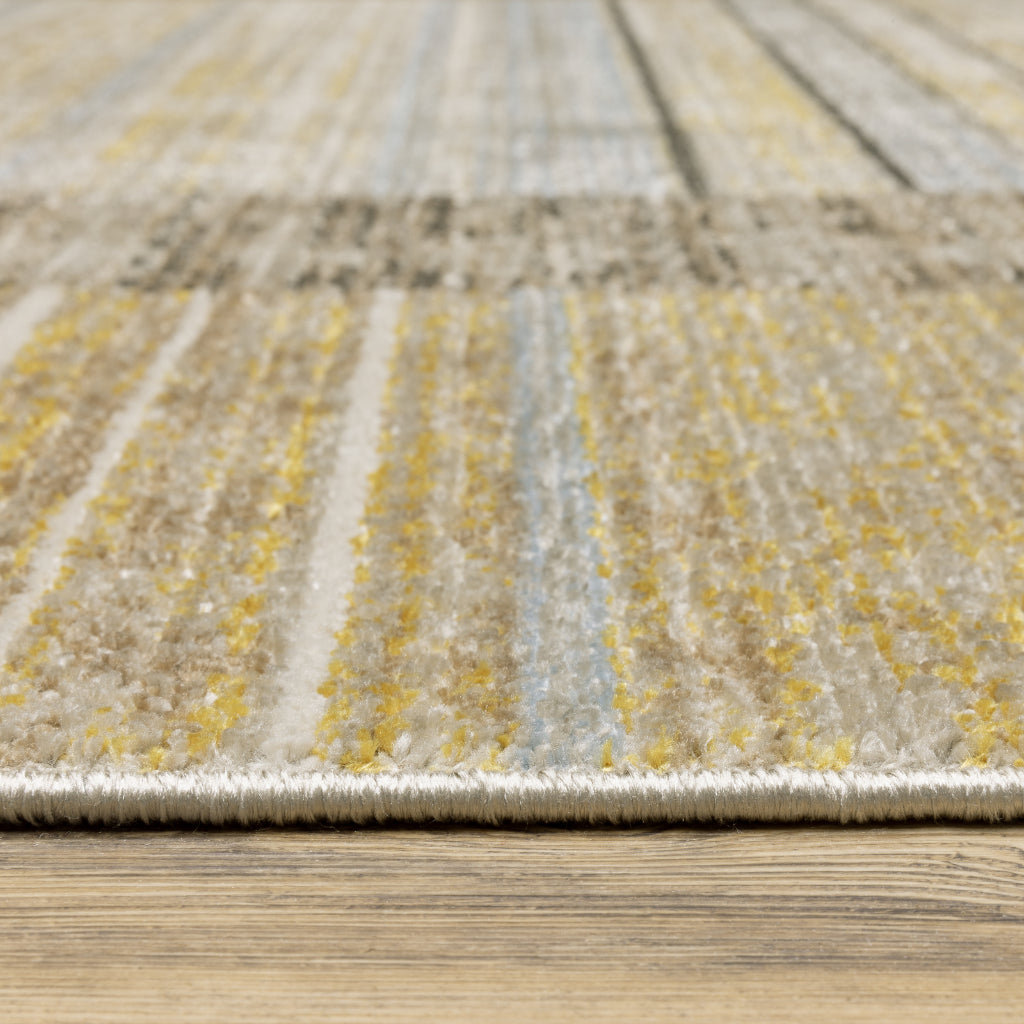 Oriental Weavers Bauer 090N2 Multicolor Rectangle Indoor Area Rug - Stain Resistant Modern Rug with Geometric Design-