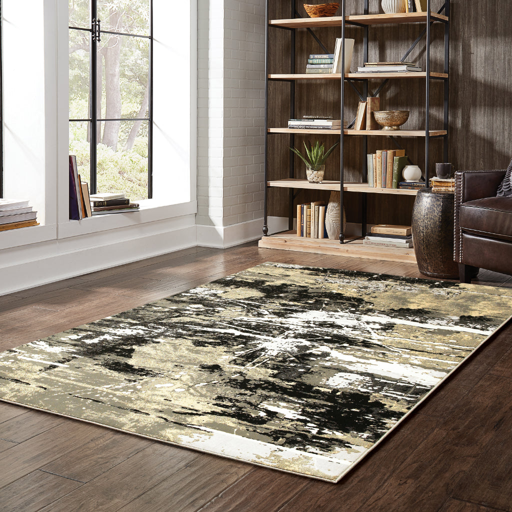 Oriental Weavers Bowen 109E2 Multicolor Rectangle Indoor Area Rug - Stain Resistant Machine Woven Rug