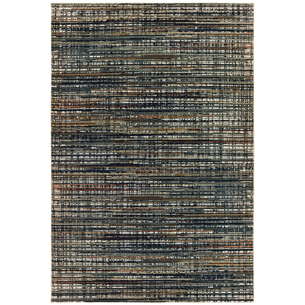 Oriental Weavers Bowen 1332H Multicolor Rectangle Indoor Area Rug - Stain Resistant Machine Woven Rug-